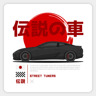 Tuner Black LC 500 JDM Sticker